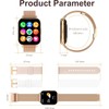 Smart Watch for Women(Dial/Answer Call) Full Touch Screen Smartwatch for