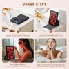INTEO Red Light Therapy for Face and Body, Portable Red