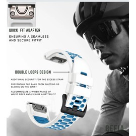 BEFIA 26mm Watch Band for Garmin Fenix 8 51mm 3 5x 6x pro 7x pro sapphire solar, quickfit 26 replacement bands for Garmin enduro 2 3 tactix 7 delta for men