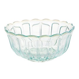 Hirota Glass 2244 Medium Bowl, Blue, Diameter 5.6 x Height 2.5 inches (14.2 x 6.3 cm), Snowflake