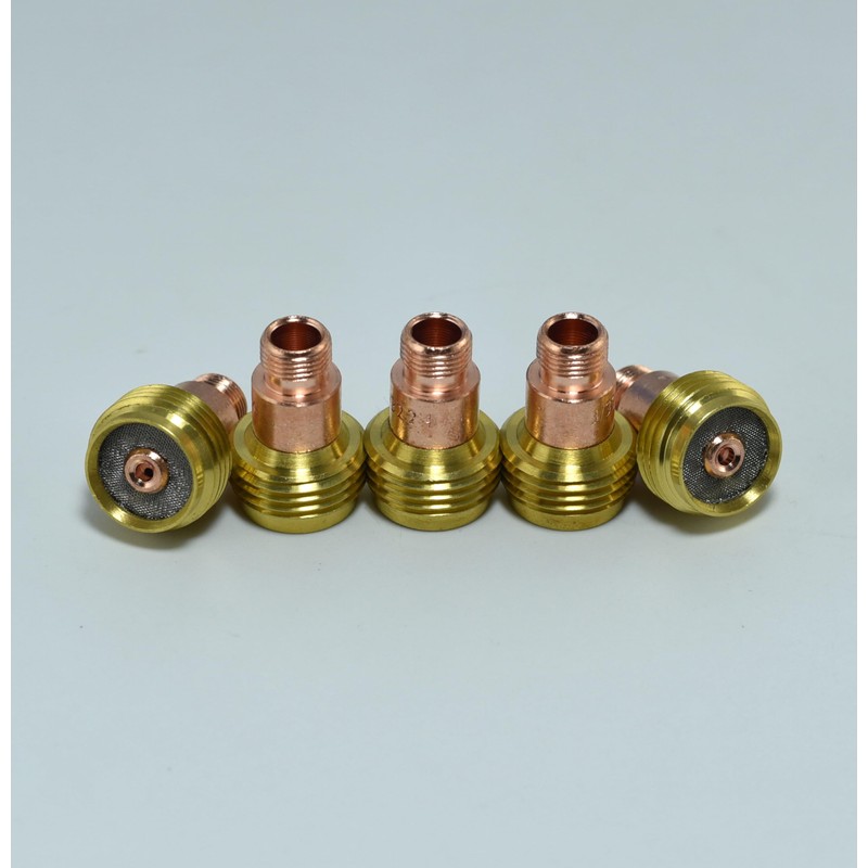 RIVERWELD TIG Gas Lens Stubby Collet Bodies 45V27S 10N25S 1/8''