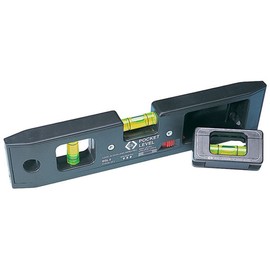 C. K Tools T3482 Torpedo Level with Removable Mini Level and Magnetic Base