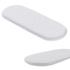 ECOBIZ 100% Cotton Waterproof Moses Basket Mattress Protector Washable, Soft