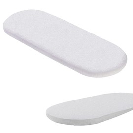 ECOBIZ 100% Cotton Waterproof Moses Basket Mattress Protector Washable, Soft Absorbent, Anti Allergy Moses Basket Waterproof Mattress Protector Non-Noisy, Breathable Waterproof Matress Protector