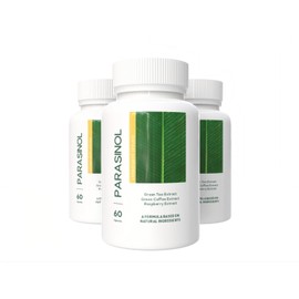 Parasinol Plant Extract Capsules, Guarana and Green Tea, Dietary Supplement with Natural Ingredients, 60 Capsules