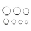 130Pcs Stainless Steel Hose Clamps 6 to 21mm Hose Clip