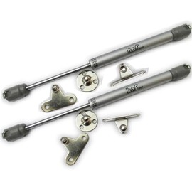 HnF shop Kitchen Overhead Storeage Cabinet Swing-up Door Lift up Hydraulic Gas Spring Lift Stay Support Replacement Part (2set, 100N)