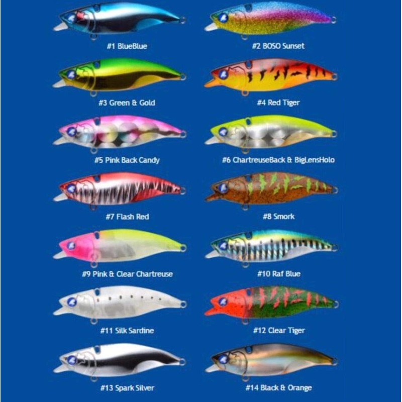 Blue Blue(ブルーブルー) ナレージ65 #6チャートバックデカレンズホロ