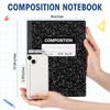 Fumete 30 Pcs Composition Notebooks Bulk Wide Ruled Composition Notebook