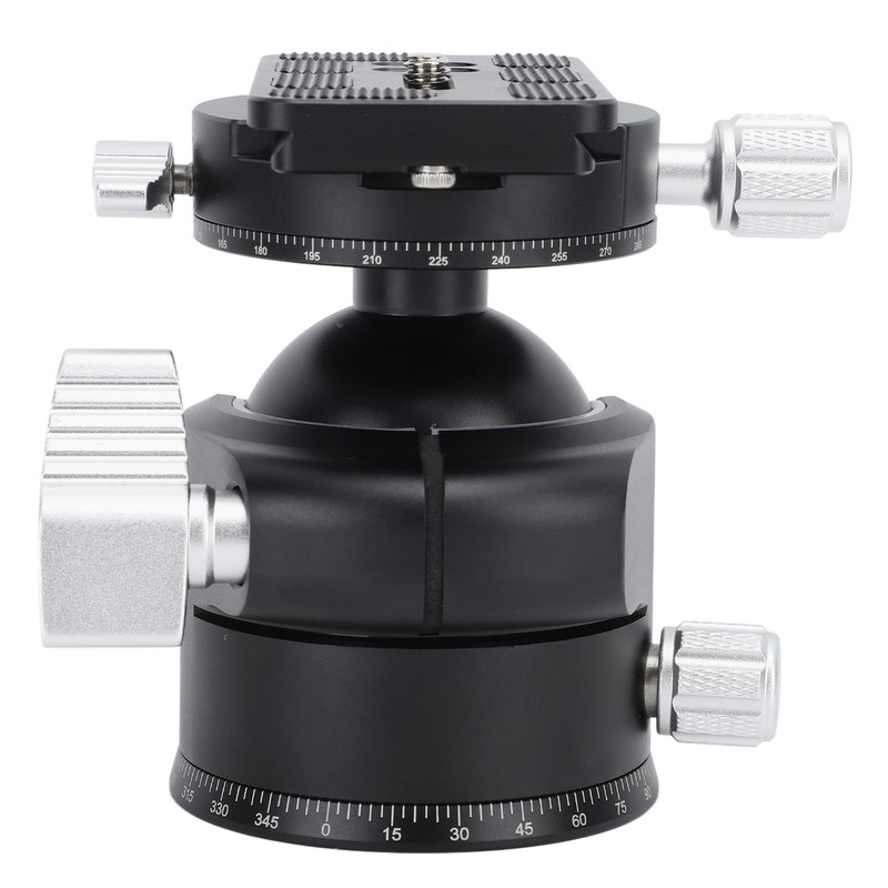 Panoramic Tripod Head Dual Panorama Low Gravity 360 Degree Rotating