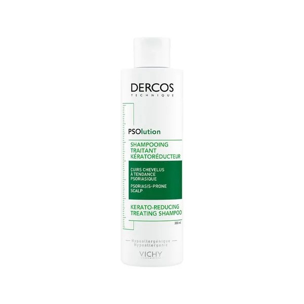 Vichy Dercos Shampoo Psolution Psoriasis Picazón Descamación 200ml