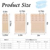 12 PCS Bra Extenders 2 Hook / 3 Hook /