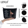 LEVLO Graduation Cosmetic Make up Bag Graduation Class Gift You