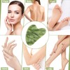 Gua Sha Stone & Jade Roller Gift Set, Anti-aging Natural