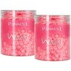 PASSINI 2 PACK Cera en perlas Cereza 120g para depilar