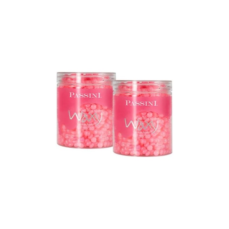 PASSINI 2 PACK Cera en perlas Cereza 120g para depilar