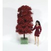 Creative Accents Miniature Red Maple Tree Large on a Spike