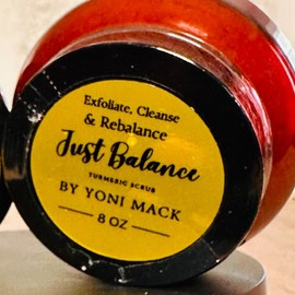 Yoni Body Scrub - Natural Body Exfoliator for Smooth Skin - Specification: Just Balance Turmeric