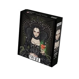 Poisonous Envy 1000 Piece Jigsaw Puzzle, Victoria Frances Artwork Gothic Occult Dark Fantasy Print (Includes Poster Puzzle Guide)