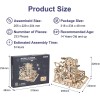 ROKR 3D Wooden Puzzle Brain Teaser Toys Mechanical Gears Kit