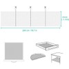 Shelf Liner Drawer Liner Non-Slip Mat Shelves Liners 12" X6.5’