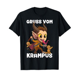 Krampus Shirt Germanic Christmas Merry Krampus Costume T-Shirt
