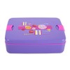 Cello Lunch Mate Air Tight Lunch Box, 3 Pcs (Violet)