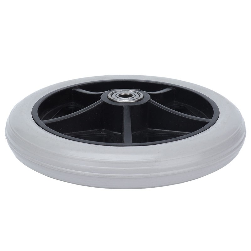Wheelchair Wheels, Wheelchair Caster Wheels, Rubber PU Walker Casters, 6