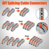Linkstyle Lever Wire Connectors Kit, 50 Pcs Wire Nuts, Electrical