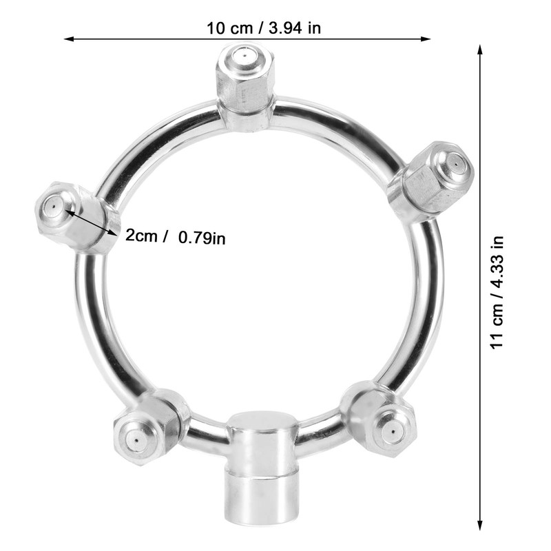 Qirg Circular Mist Nozzle Mist Nozzle 5 Head Mist Nozzle