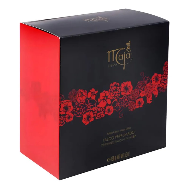 Talco corporal Maja perfumado con talquera edición clásica 150g