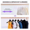 Naymon 10 Ganchos Ropa Alambre Acero Inoxidable Niños Bebe Infantil