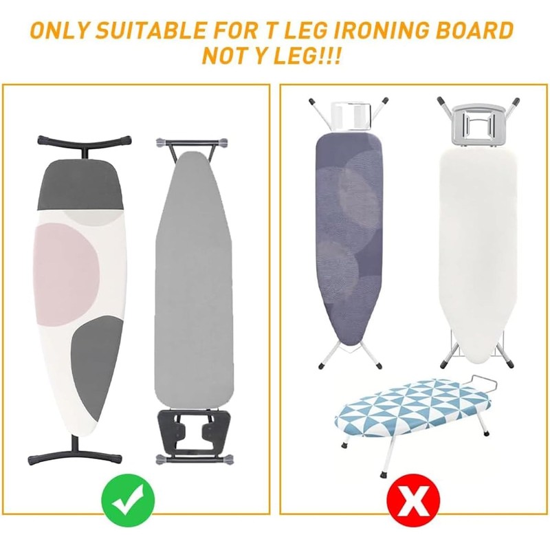 THYGIFTREE Ironing Board Holder Wall Mount, Metal Ironing Board Hanger