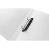HERMA Ring Binder Translucent in White, A4, 25 mm Spine,