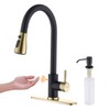Touchless Faucet with Pull Down Sprayer, Motion Sensor & Soap