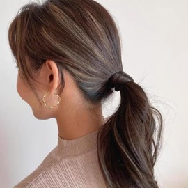 Hair Elastic Hair Elastic (4 Pieces) Wig Hair Ring, Hair Rope, Hair Elastic Scrunchy, High Elasticity, Simple Everyday Style, Korean Style, No Falling, Easy to Carry and No Burden, Black, Brown