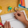 Clear Plastic Ruler Straight Ruler Flexible Ruler, 30Pcs Clear Ruler