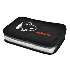 Snoopy snoopy0439 Storage Pouch, Travel Pouch, Mesh, Storage Bag, Organization, Face, Embroidery, Women's, Men's, Travel, School Trips, Adults, Students, Children, Cute, Character, Snoopy (SPZ-3666)
