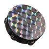 Tambourine Double Row Percussion Jingles Hand Instrument Toy for Party