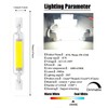 78mm R7S 5W LED Bulb 75W Halogen Equivalent 78mm J-Type