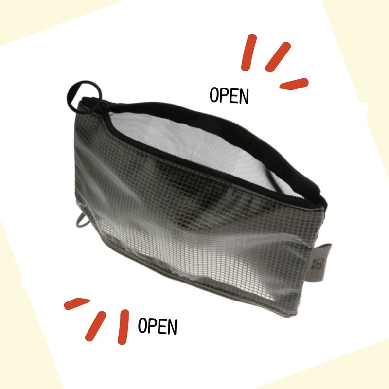 Sunstar Stationery Unipo Pen Case & Pouch, Black S1425064