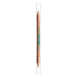 NYX Professional Makeup Eyebrow Highlighter, Double Sided Pen, for Highlighting, Covering and Shaping, Wonder Pencil, Light