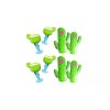 C&H Solutions 4 Set (8 Ct) 2X Cactus / 2X