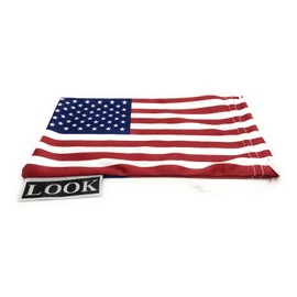 USA FLAG Microfiber Drawstring Eyeglasses & Sunglasses Pouch Bag: Qty 1