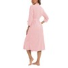 Women Kimono Robes Long Knit Bathrobe Lightweight Soft Knit Sleepwear
