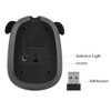 3C Light 2.4GHz Wireless Mouse Cute Animal Dog Shape Cordless