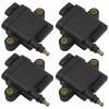 Caltric 4-Pack Ignition Coils for Mercury Outboard 40 50 60