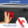 RT-TCZ for Jeep JL Glove Box Compartment Latch Handle Trim