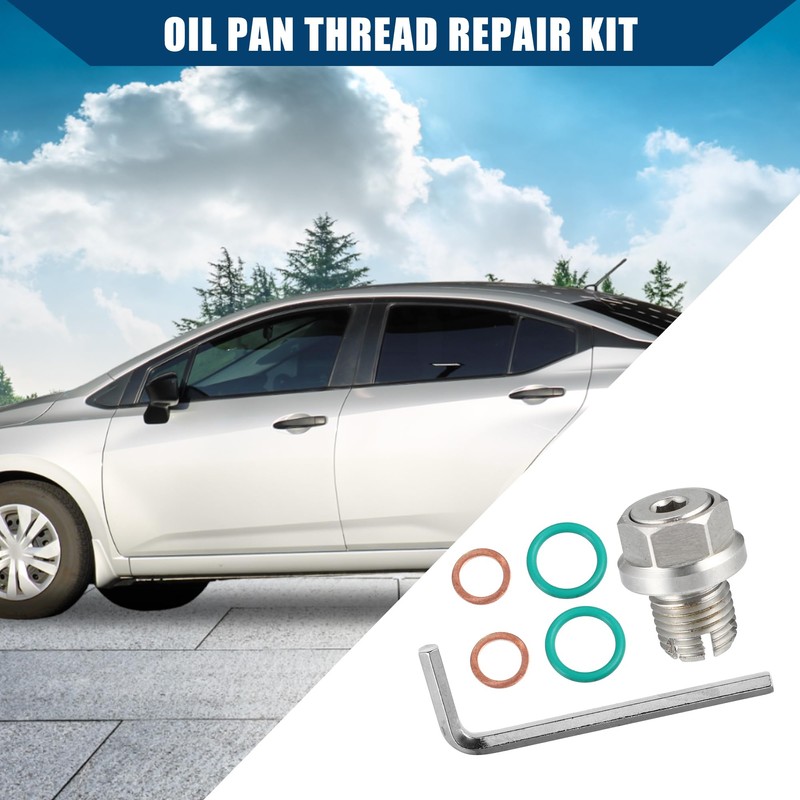 Hihaha M14.1-1.5 x 15mm Car Oversize Piggyback Oil Drain Plug