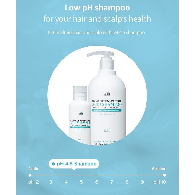 La'dor Damage Protector Acid Shampoo (150 ml 5.07fl.oz) Lador